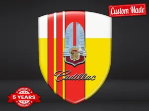 Cadillac Adesivo Parabrezza Corsa Professionale Minimal Lusso